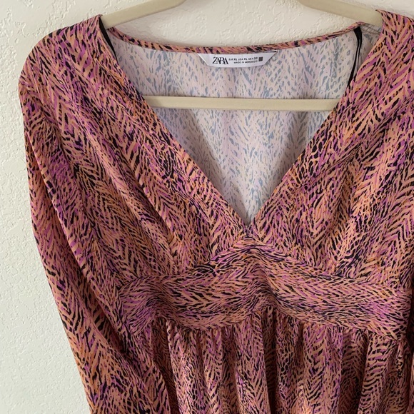 Zara Dress Patterned - Picture 3 of 3